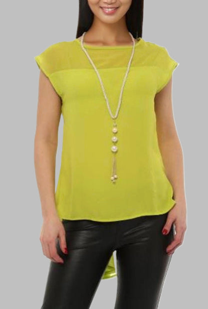 WATERFALL BACK TOP - Marvy Fashion Boutique