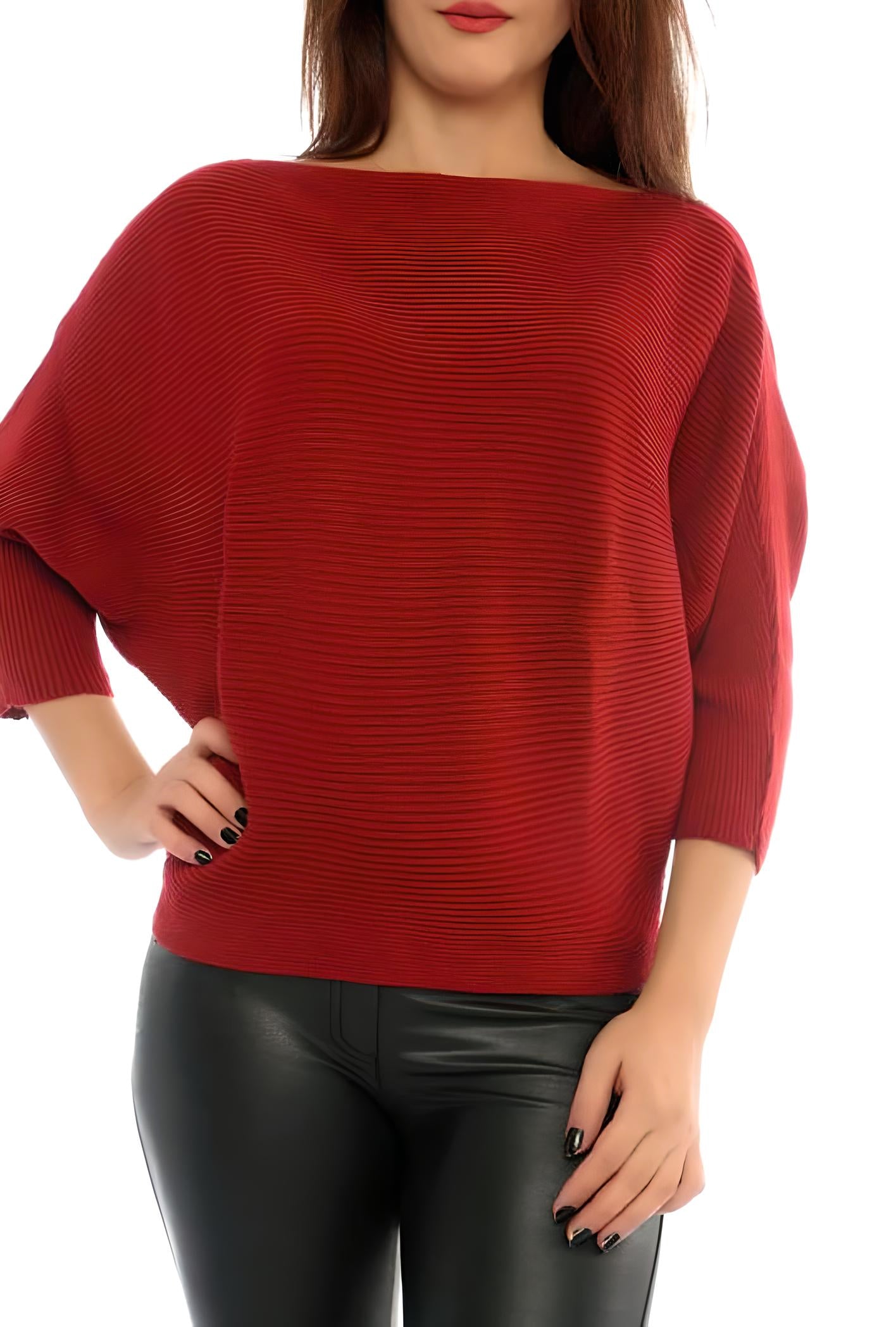 CROP KNIT TOP - Marvy Fashion Boutique