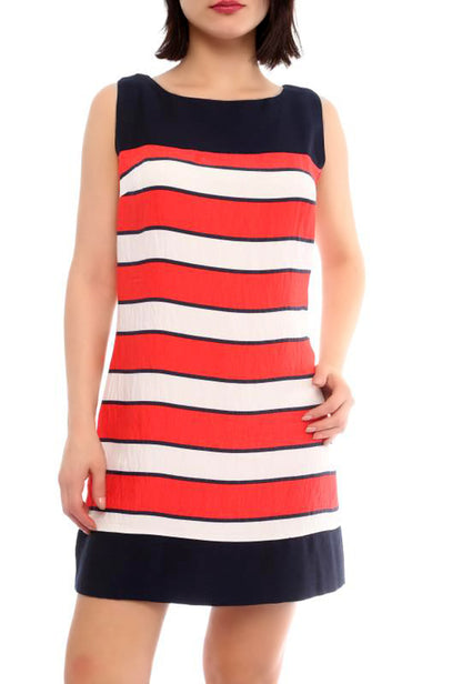 Color-block Mini Dress - Marvy Fashion Boutique