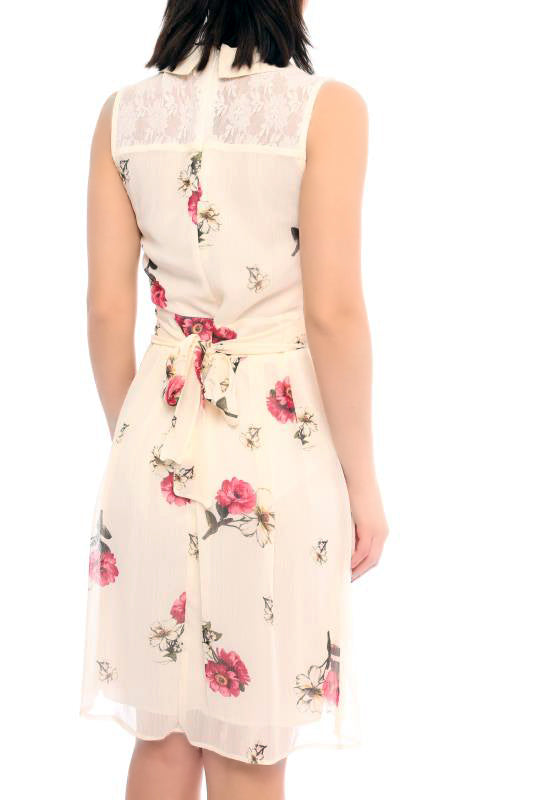 Flower Print Dress - Marvy Fashion Boutique