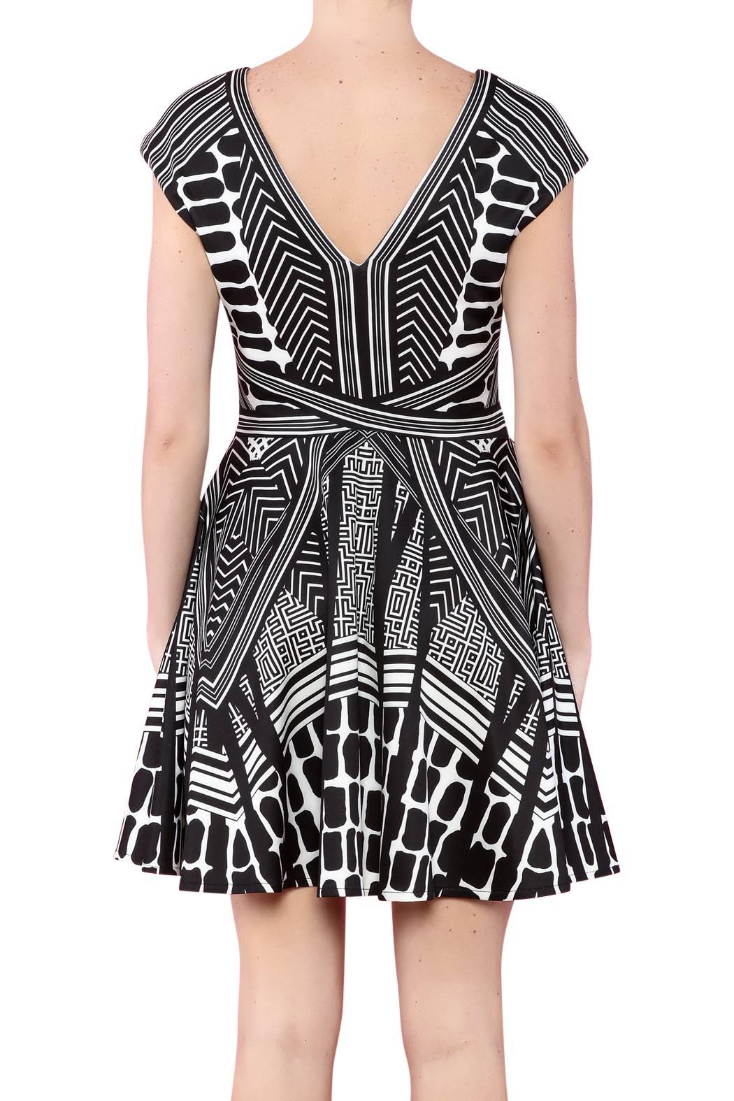 GEO PRINT DRESS - Marvy Fashion Boutique