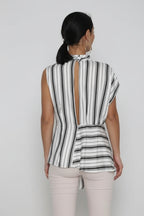 Striped Blouse - Marvy Fashion Boutique