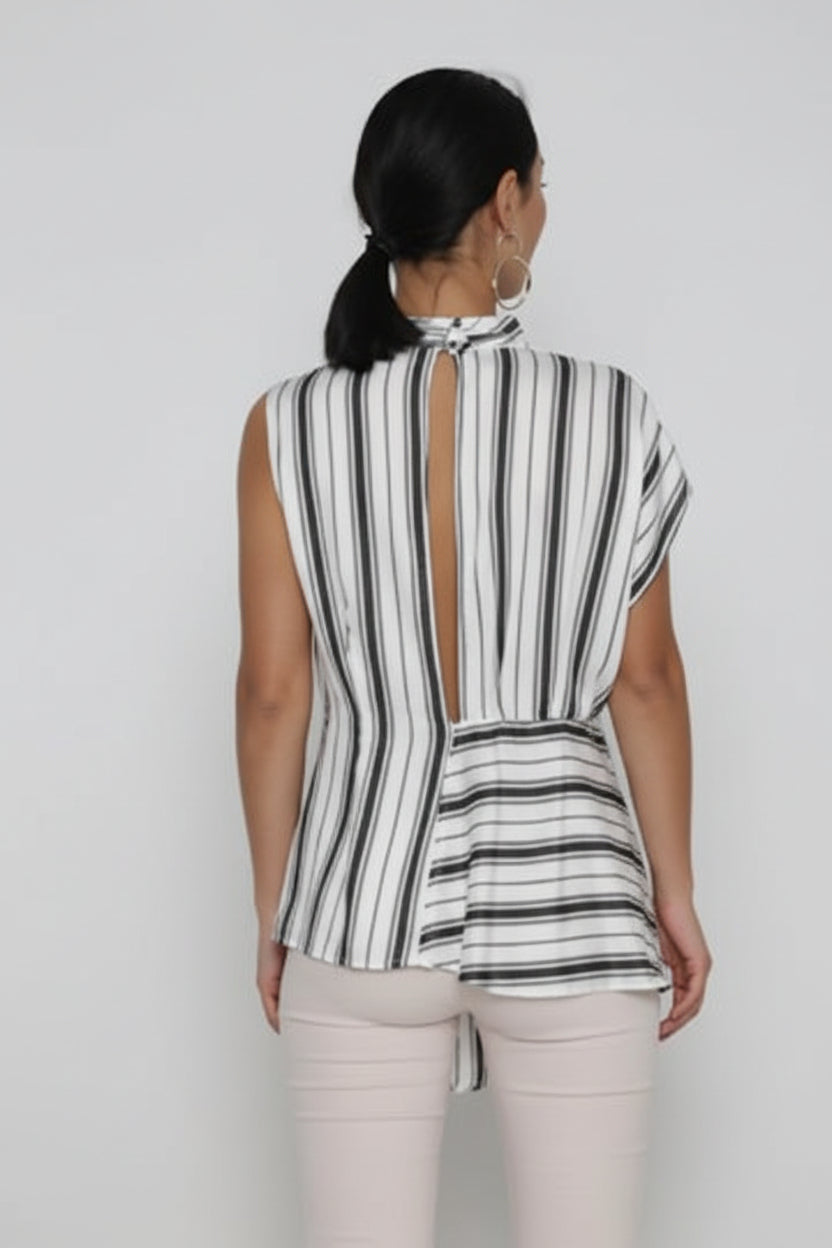 Striped Blouse - Marvy Fashion Boutique