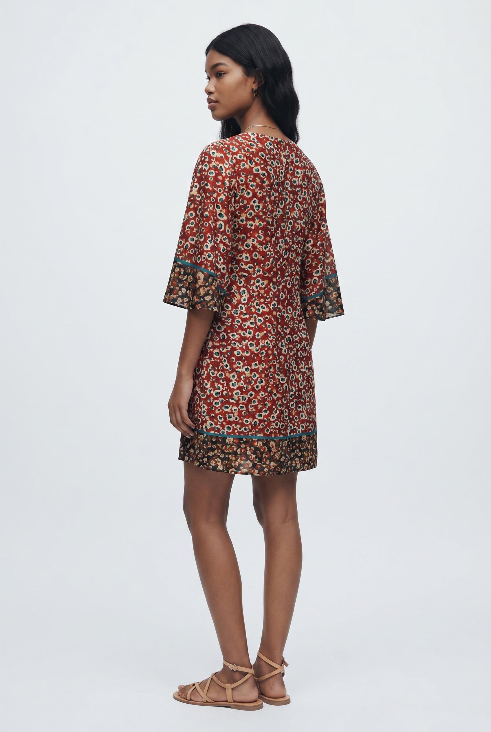 PRINTED DRESS