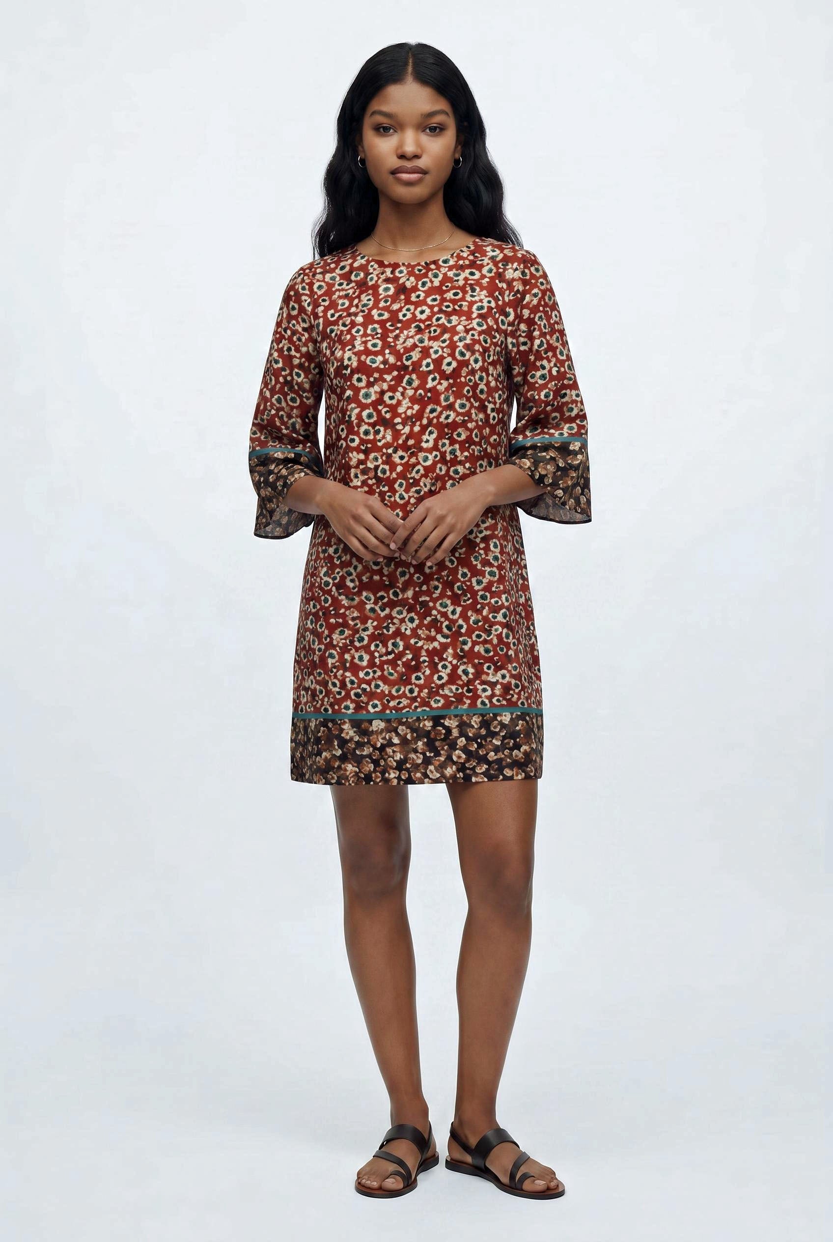 PRINTED DRESS