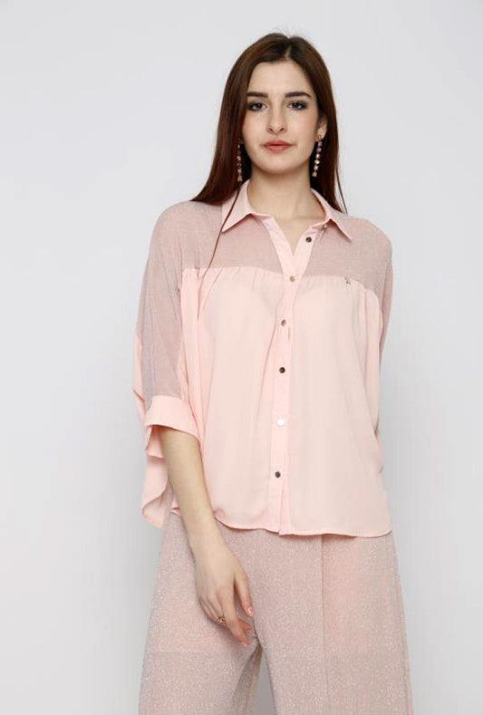 BUTTON UP TOP - Marvy Fashion Boutique