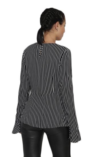 Long Sleeve Striped Top - Marvy Fashion Boutique