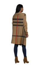 PLAID PRINT CARDIGAN - Marvy Fashion Boutique