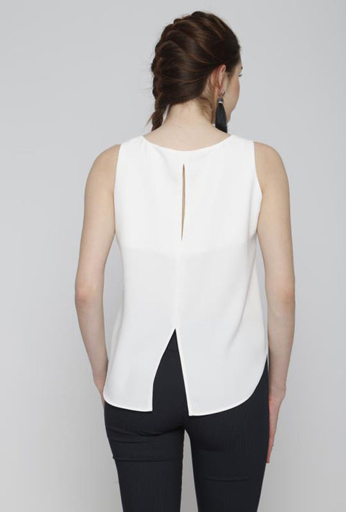 BUTTON DETAIL TOP - Marvy Fashion Boutique