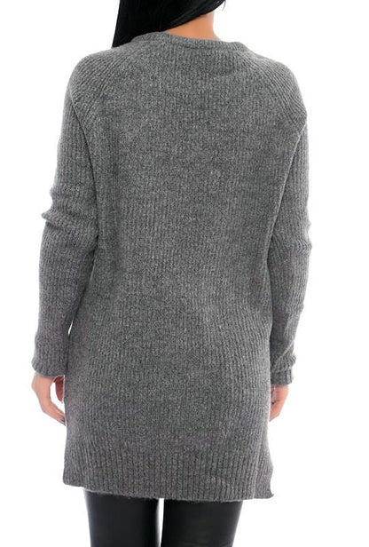 RIBBED PULLOVER - Marvy Fashion Boutique