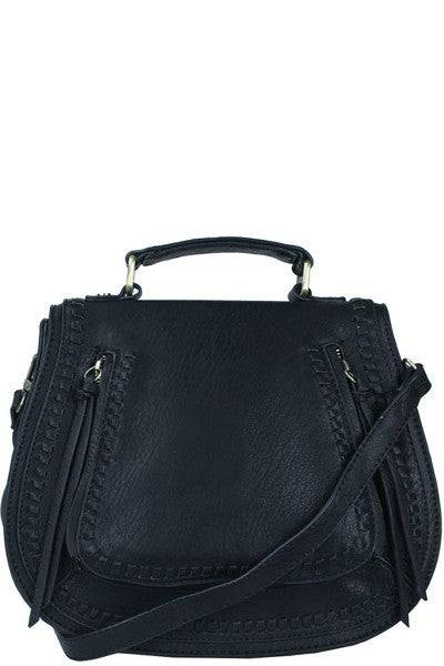 Stitched Cross Body Bag - Marvy Fashion Boutique