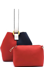 COLORBLOCK BUCKET BAG - Marvy Fashion Boutique