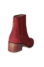 LUCY SUEDE CROCHET-DETAIL BOOTIE - Marvy Fashion Boutique
