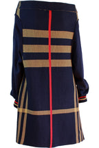 PLAID PRINT CARDIGAN - Marvy Fashion Boutique