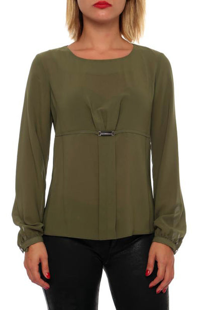 Olive blouse - Marvy Fashion Boutique