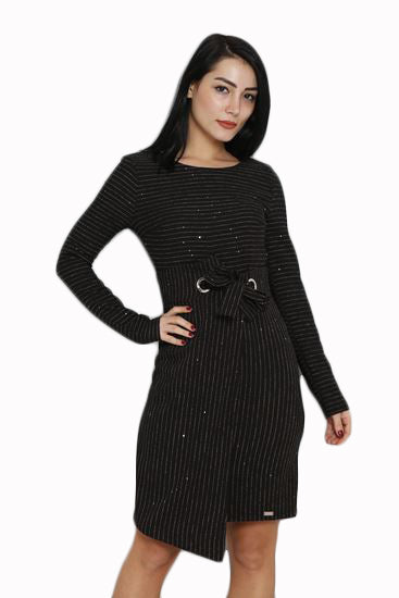 ASYMMETRIC WRAP DRESS - Marvy Fashion Boutique