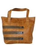 TWO-TONE LEATHER HOBO - Marvy Fashion Boutique
