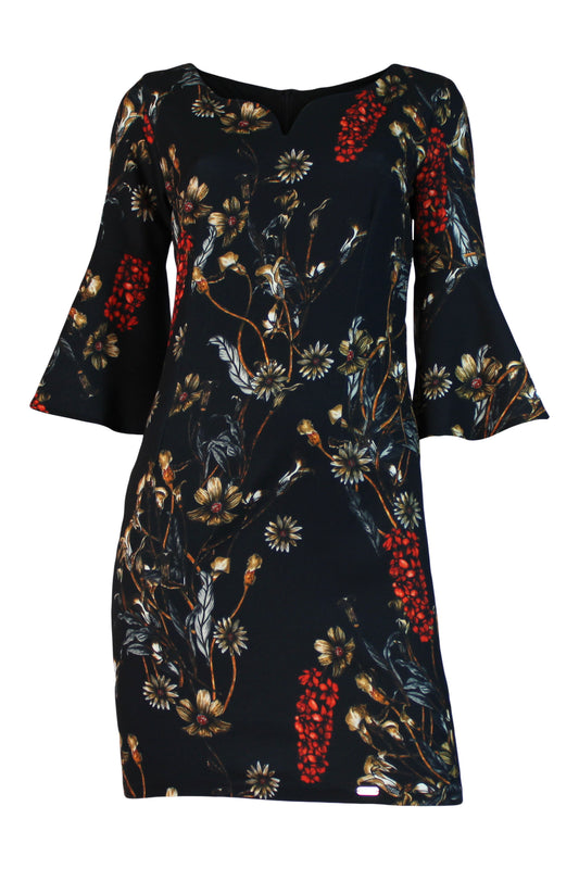 FLOWER PRINTED DRESS - Marvy Fashion Boutique